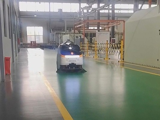 別家還在人海清掃，坦力大型掃地機(jī)器人已 “一騎絕塵”