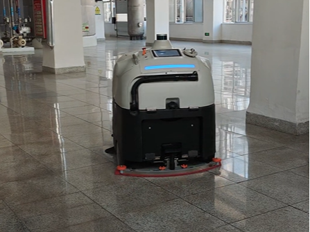 環(huán)保檢查穩(wěn)過！坦力洗地機器人，廠區(qū)清潔“智”勝之道