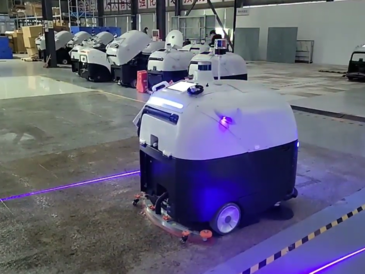 告別人海清潔！坦力無人洗地機，讓車間保潔徹底解放雙手